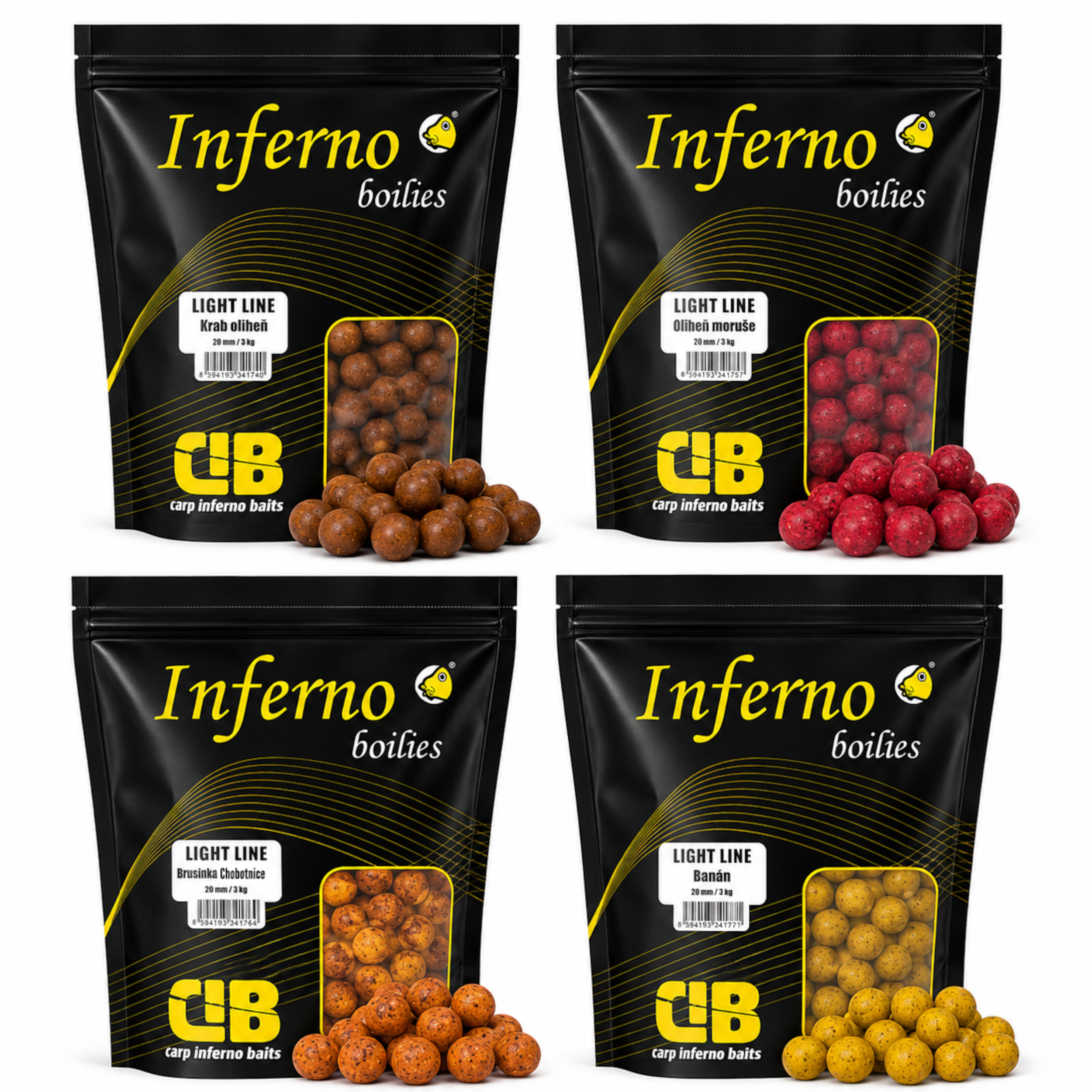Carp Inferno Boilies Light Line 3 kg