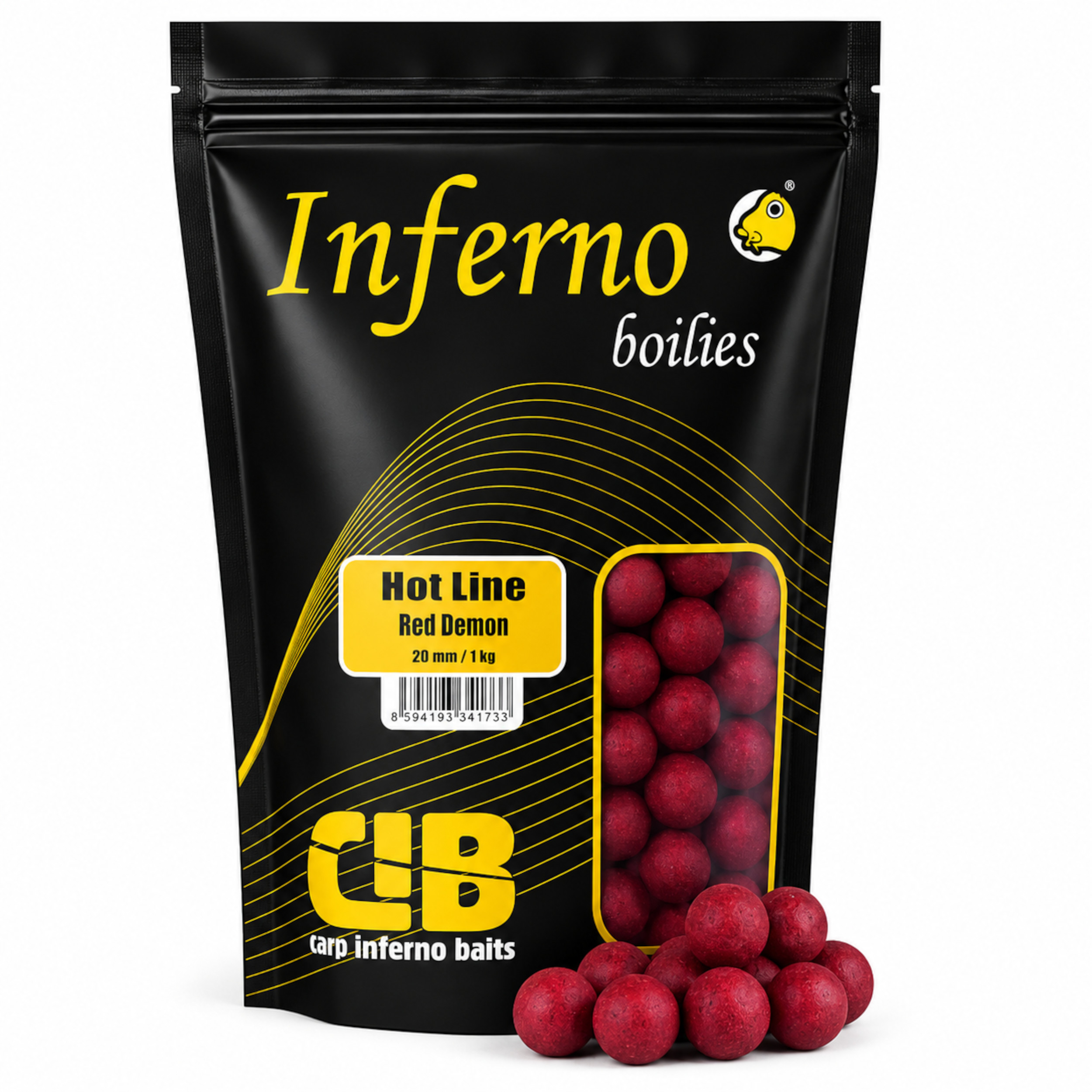 Carp Inferno Boilies Hot Line - Red Demon