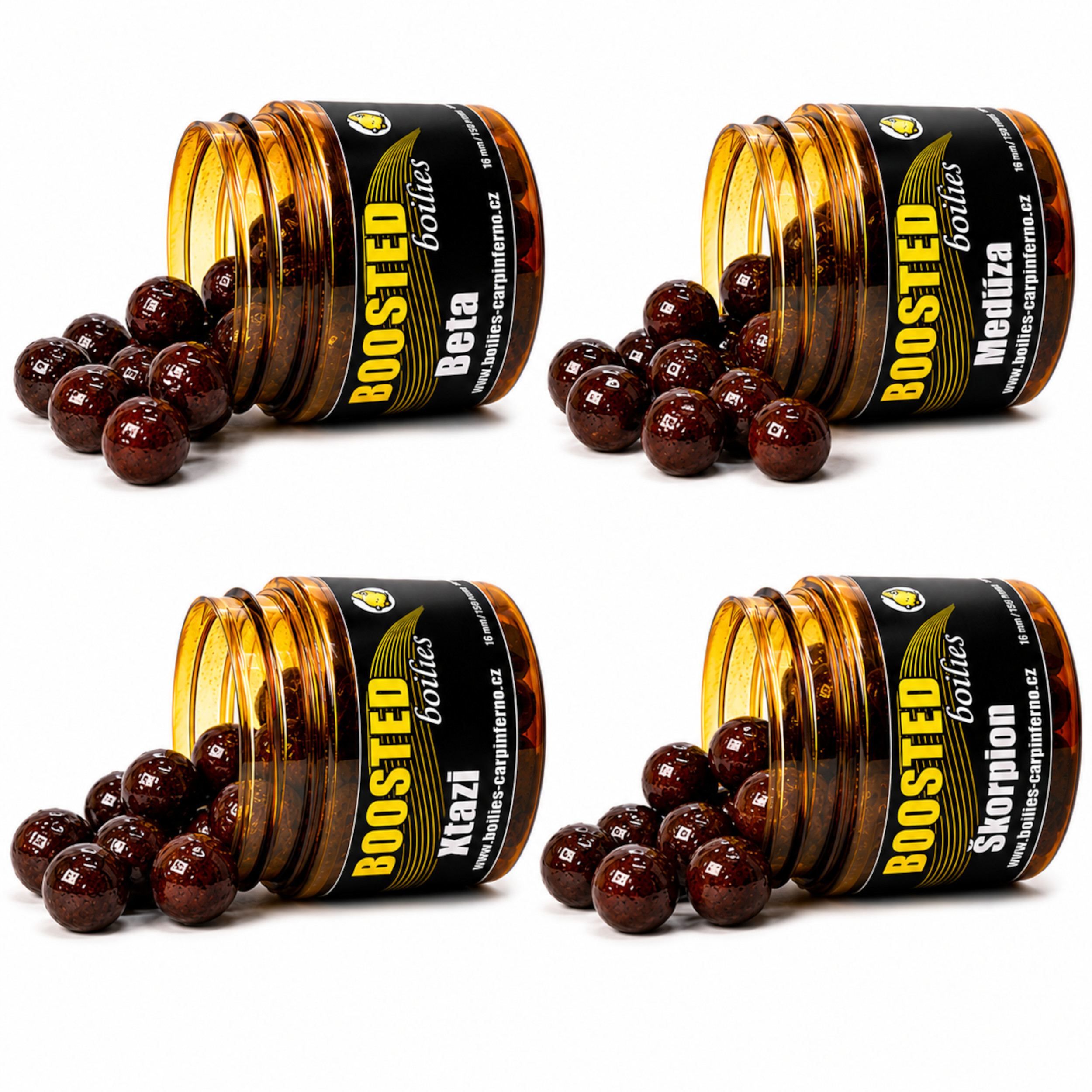 Carp Inferno Boosted Boilies Hot Line 300 ml 20 mm