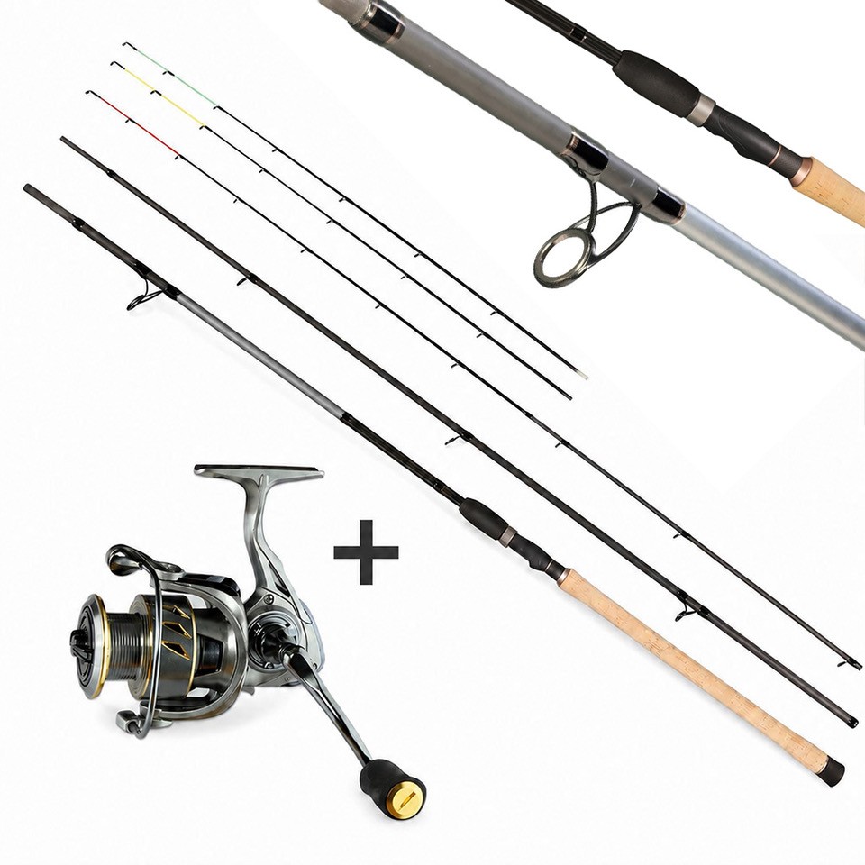 Giants fishing Prut Deluxe Feeder MH 3,3m 100g + naviják GXF 3000FD