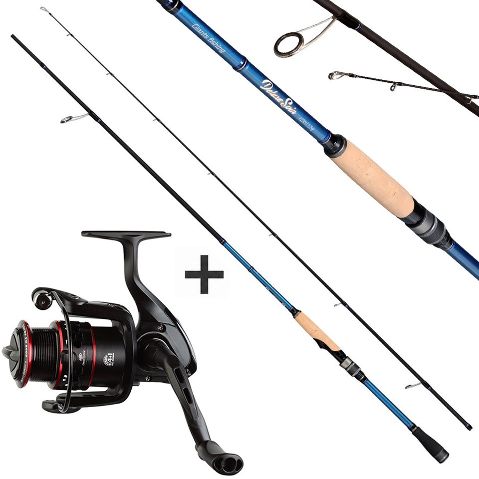 Giants fishing Prut Deluxe Spin 2,28m, 7-25g + Naviják Gaube FD 3000