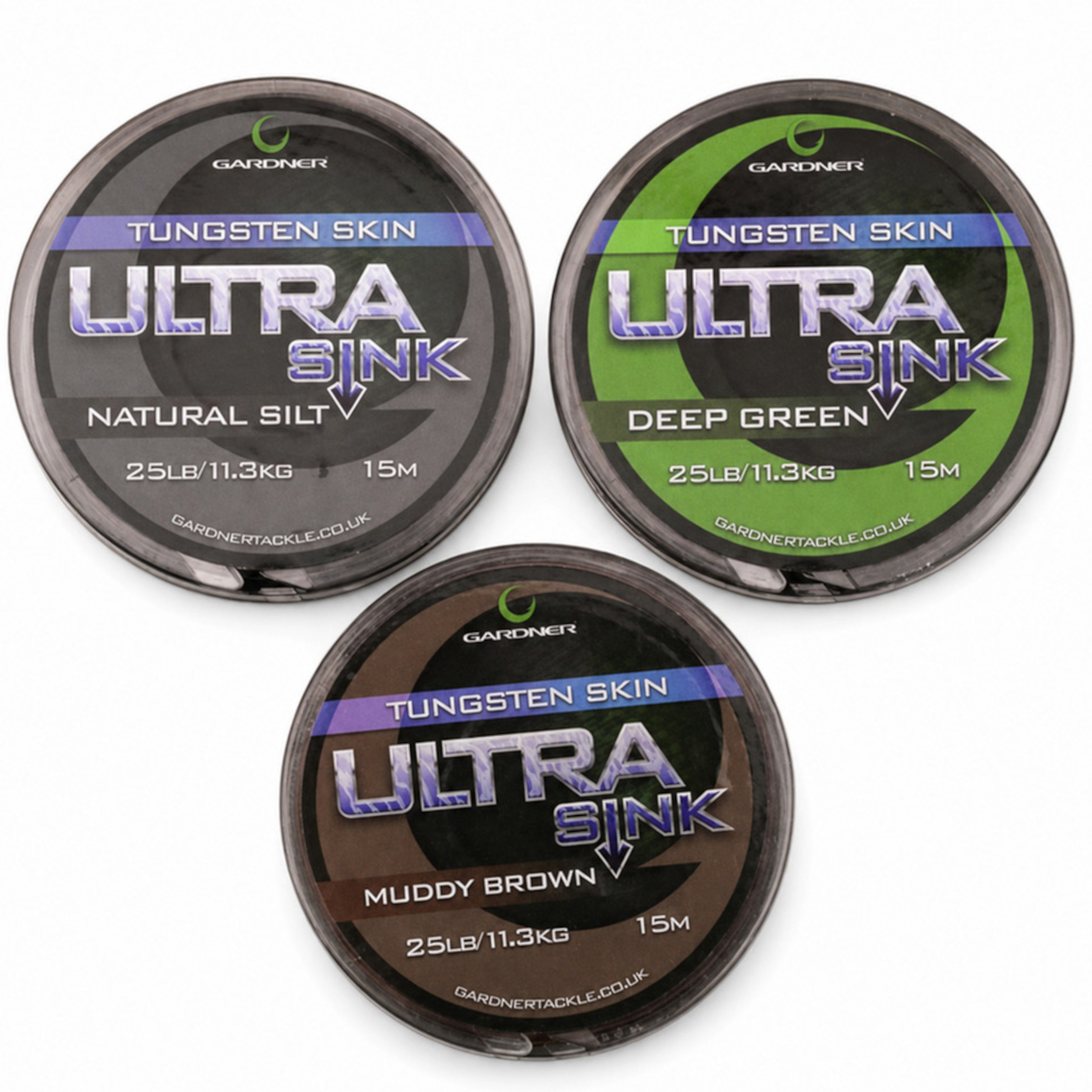 Gardner Splétaná šnůra Ultra Sink Tungsten 15m