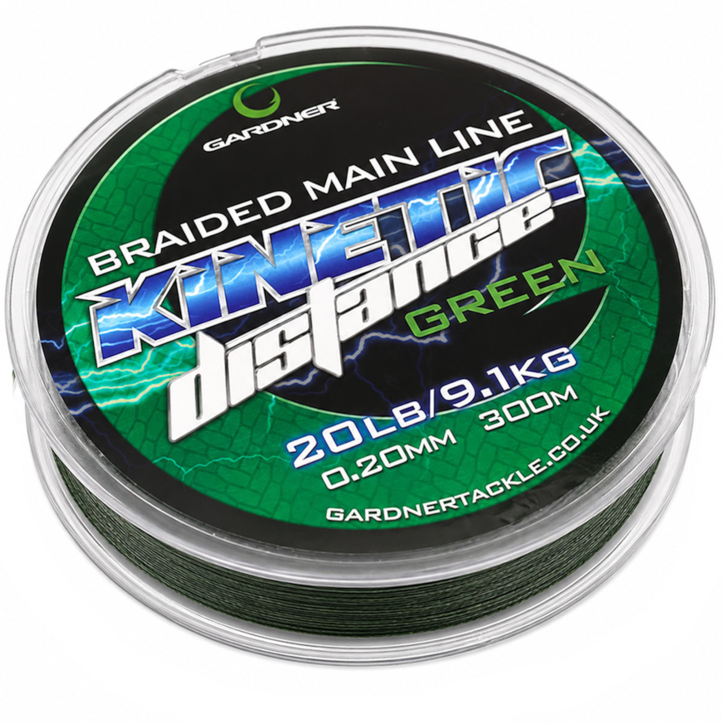 Gardner Splétaná šňůra Kinetic Distance Braid 300m, 20lb (9,1kg) 0.20mm