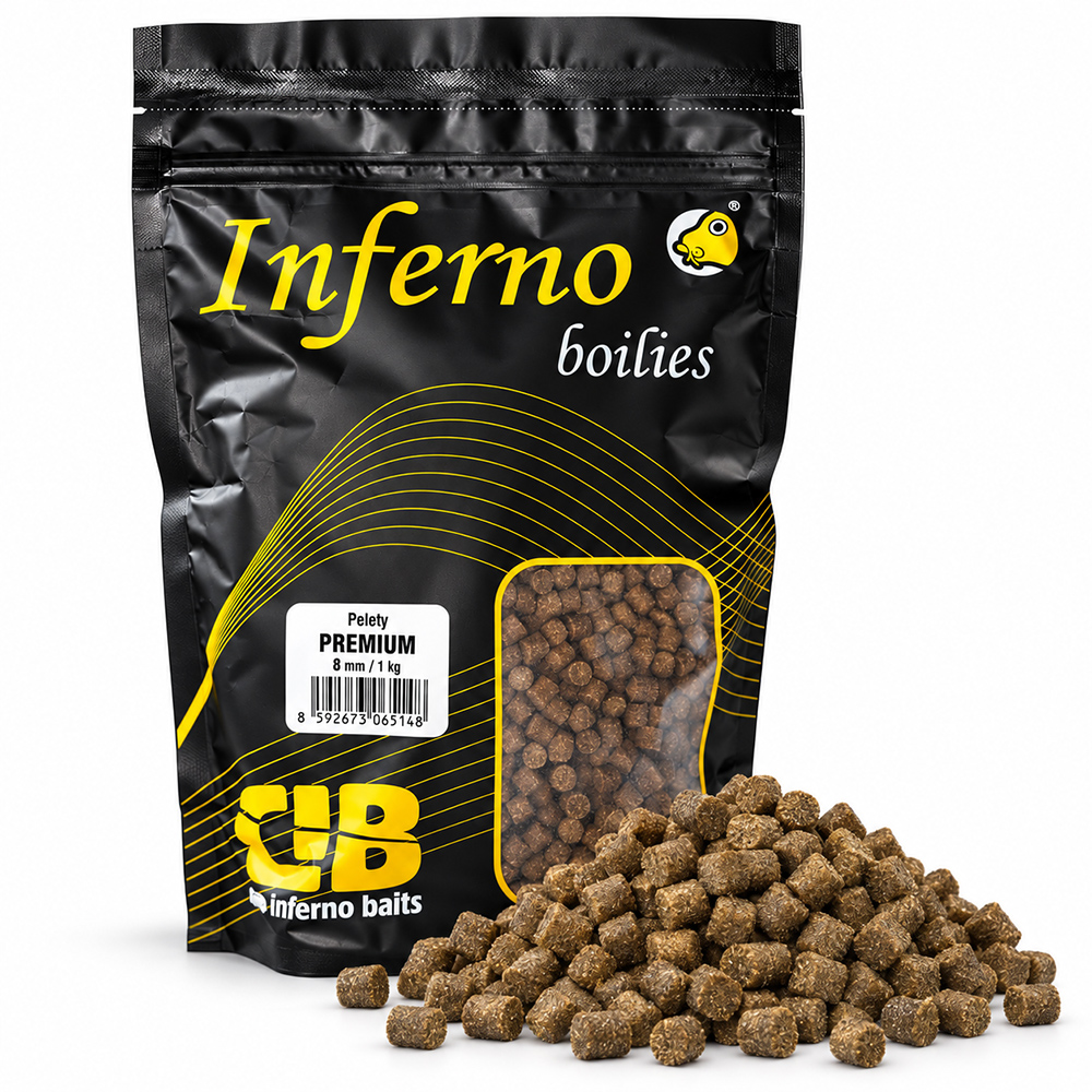 Carp Inferno Pelety Premium 1 kg|6 mm